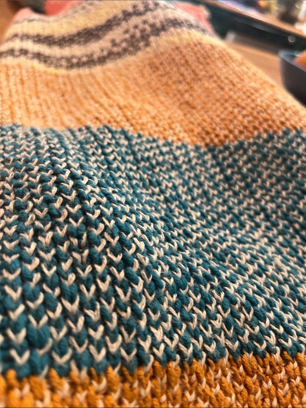 Free People oversized Cable Knit Sweater Cardigan - Picture 15 of 16